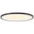 Brilliant Tuco Luce da soffitto Plastica Nero Bianca 32W 3900lm - 830-865 CCT | 500mm - Telecomando Dimmerabile
