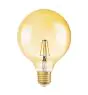 Osram Vintage 1906 LED E27 Globe Filamento Oro 125mm 4W 470lm - 824 Bianco Molto Caldo | Sostitutiva 40W